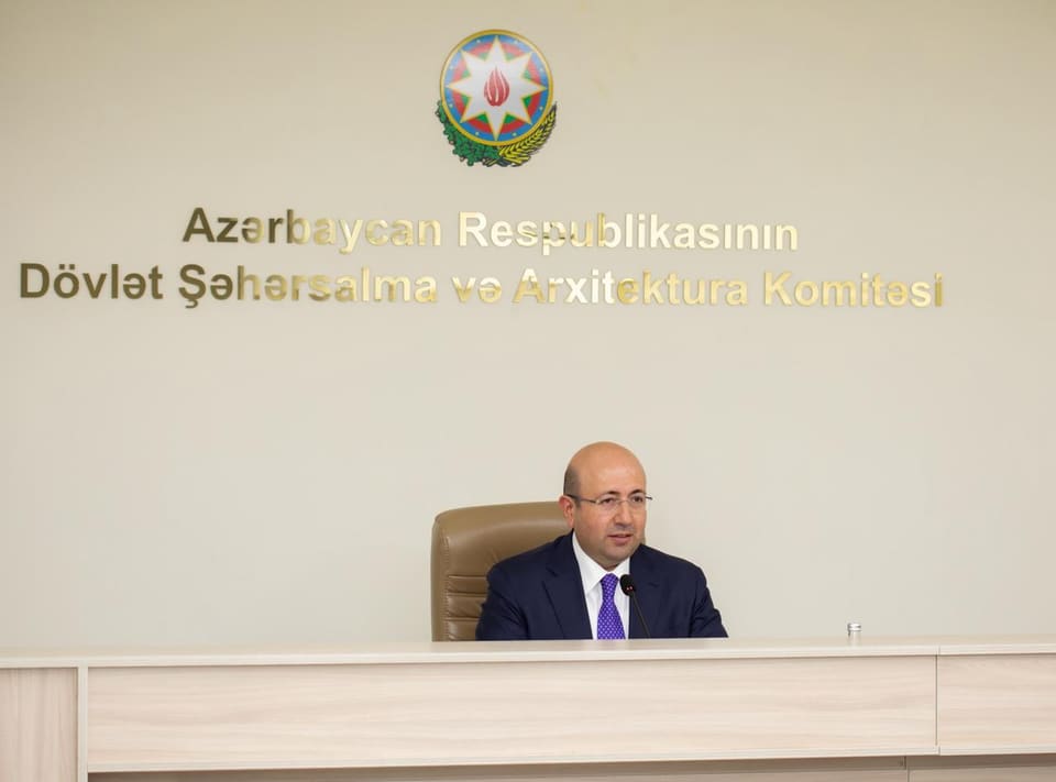 Dövlət Şəhərsalma və Arxitektura Komitəsində geniş tərkibdə Kollegiya iclası keçirilib