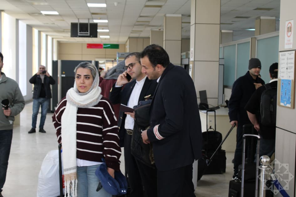 Qazaxıstandan gələn iranlı pilotlar və ekipaj üzvləri İrana qayıdıblar