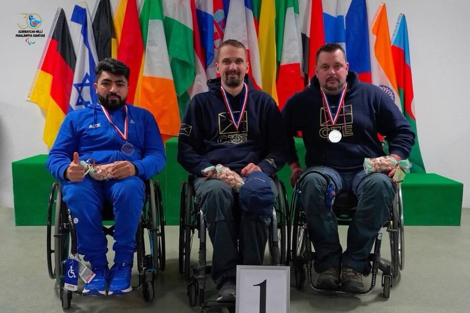Azərbaycan paralimpiyaçıları Fransa Qran-Prisində gümüş medal qazandılar