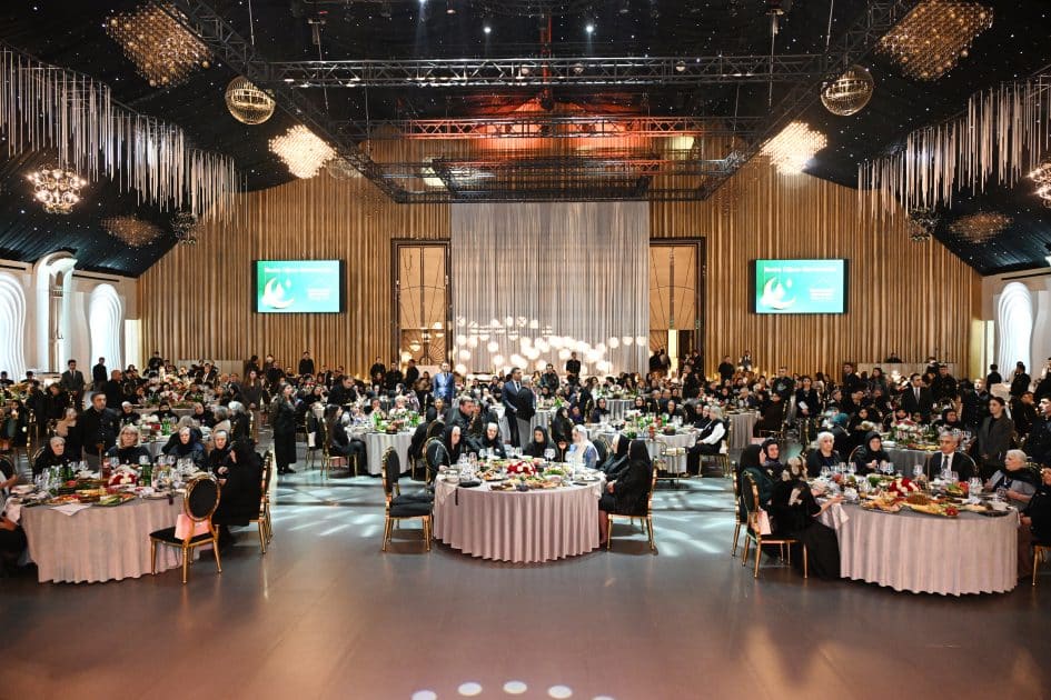 Şəhid analarının iştirakı ilə iftar süfrəsi təşkil olunub