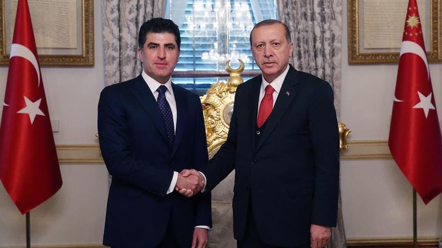 Ərdoğan və Bərzani arasında telefon danışığı olub