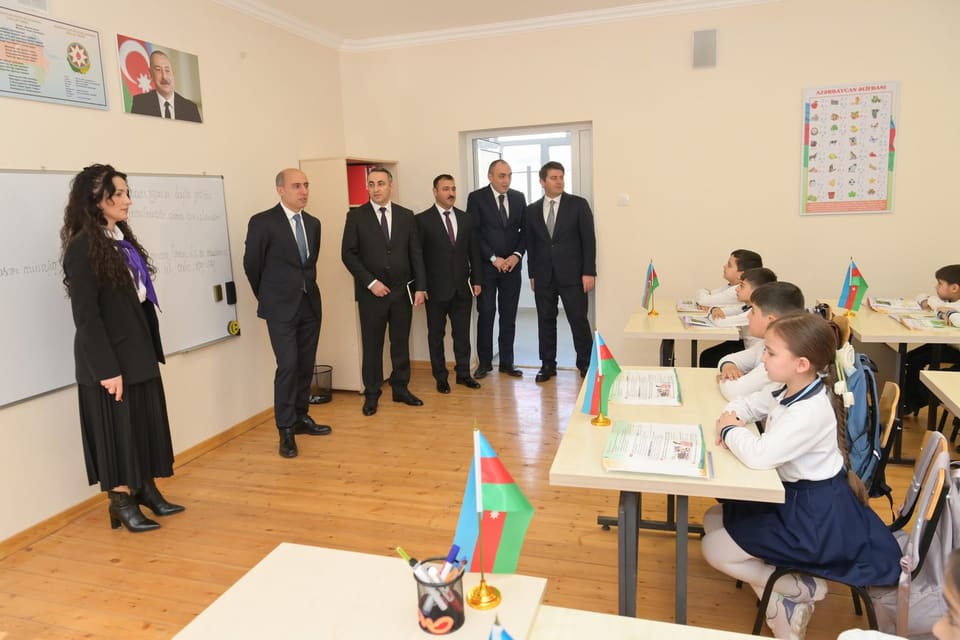 Elm və təhsil naziri Xankəndi və Xocalıda təhsil müəssisələrində olub