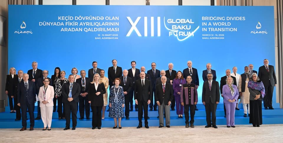 Prezident İlham Əliyev XIII Qlobal Bakı Forumunda çıxış edib - YENİLƏNİB 2
