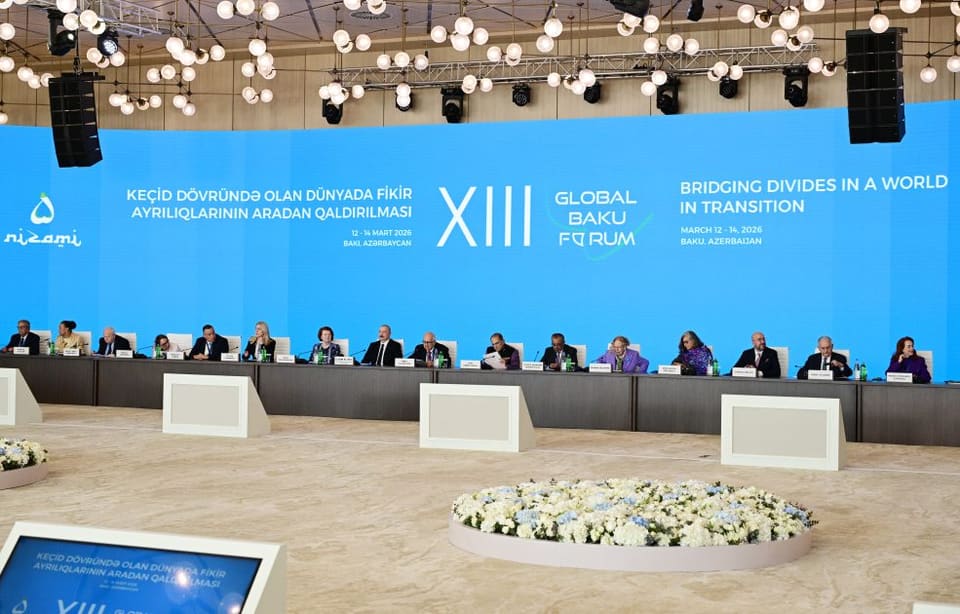 Bakıda keçirilən XIII Qlobal Bakı Forumu yekunlaşıb
