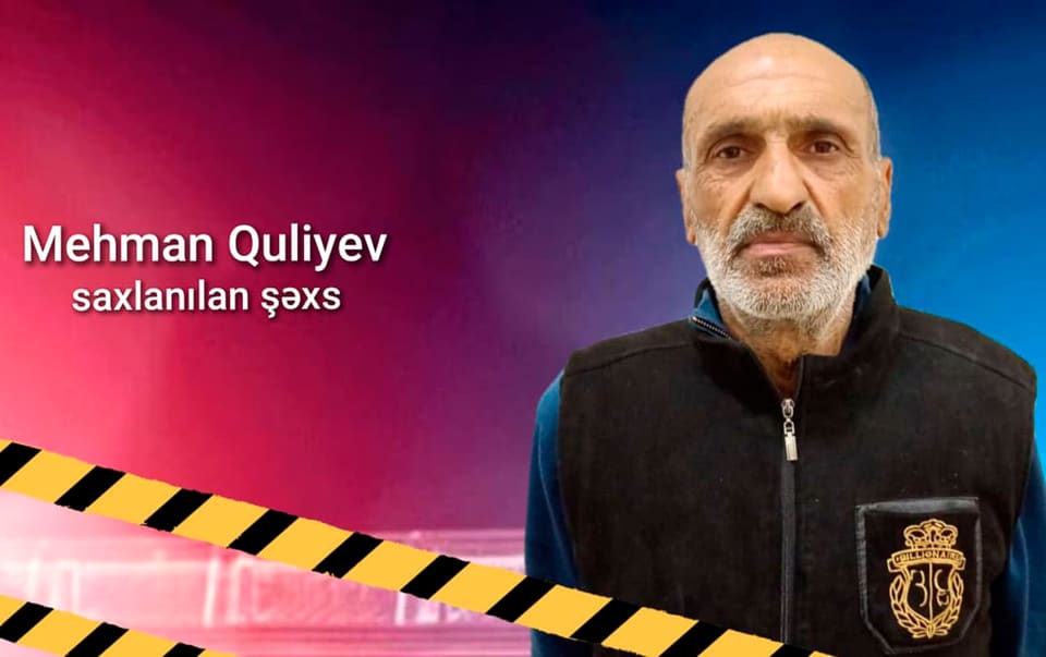 7 evdən oğurluq edən şəxs saxlanılıb