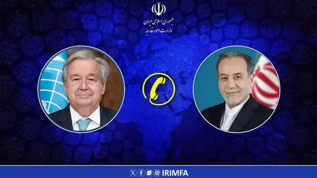 İran XİN rəhbəri  BMT-nin baş katibi ilə  telefon danışığı aparıb