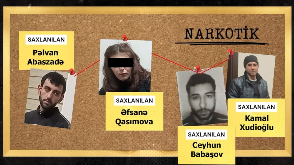 Sumqayıtda 34 kiloqramdan artıq narkotik vasitə aşkarlanıb