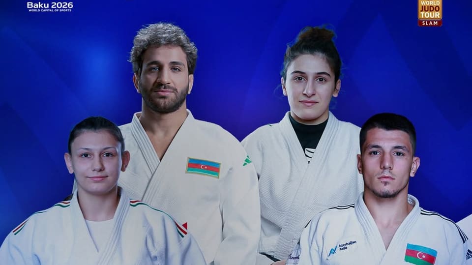 "Böyük Dəbilqə": Azərbaycanın daha 4 cüdoçusu mübarizəyə başlayır 