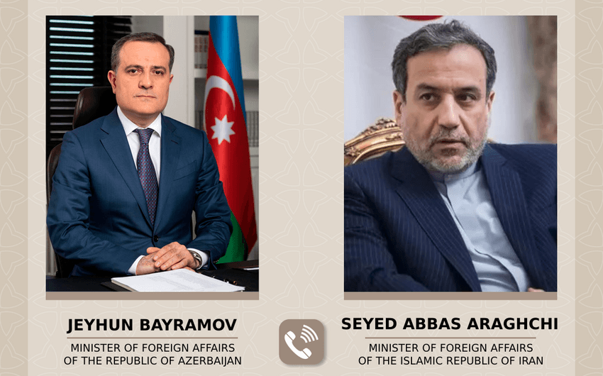 Ceyhun Bayramov iranlı həmkarı ilə telefon danışığı aparıb - YENİLƏNİB