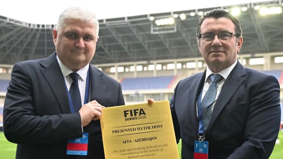 FIFA Bakıda təşkil olunan beynəlxalq turnirə görə AFFA-ya təşəkkür edib