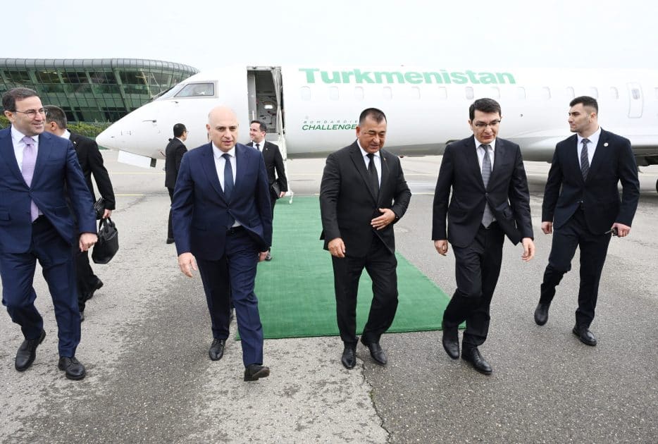 Türkmənistanın Nazirlər Kabineti sədrinin müavini Azərbaycana səfərə gəlib