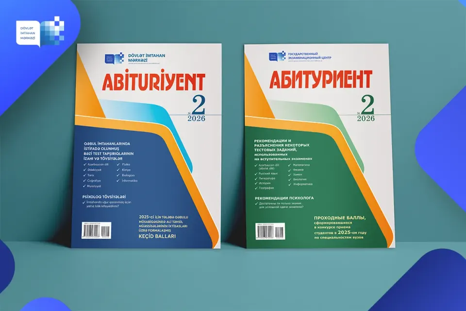 “Abituriyent” jurnalının 2-ci nömrəsi nəşr edilib