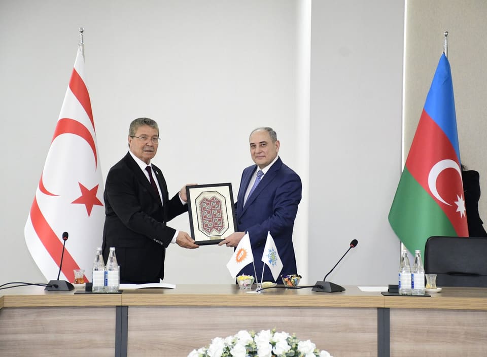 YAP Sədrinin müavini ilə Ulusal Birlik Partiyasının Sədri arasında görüş keçirilib