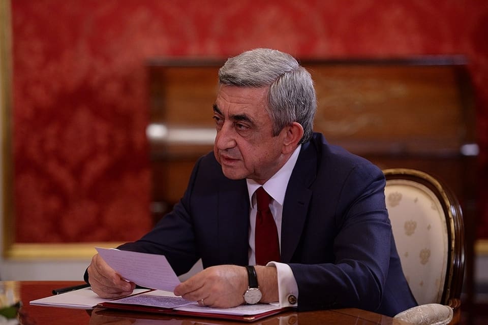 Sarkisyanın partiyası parlament seçkilərində iştirak etməyəcək