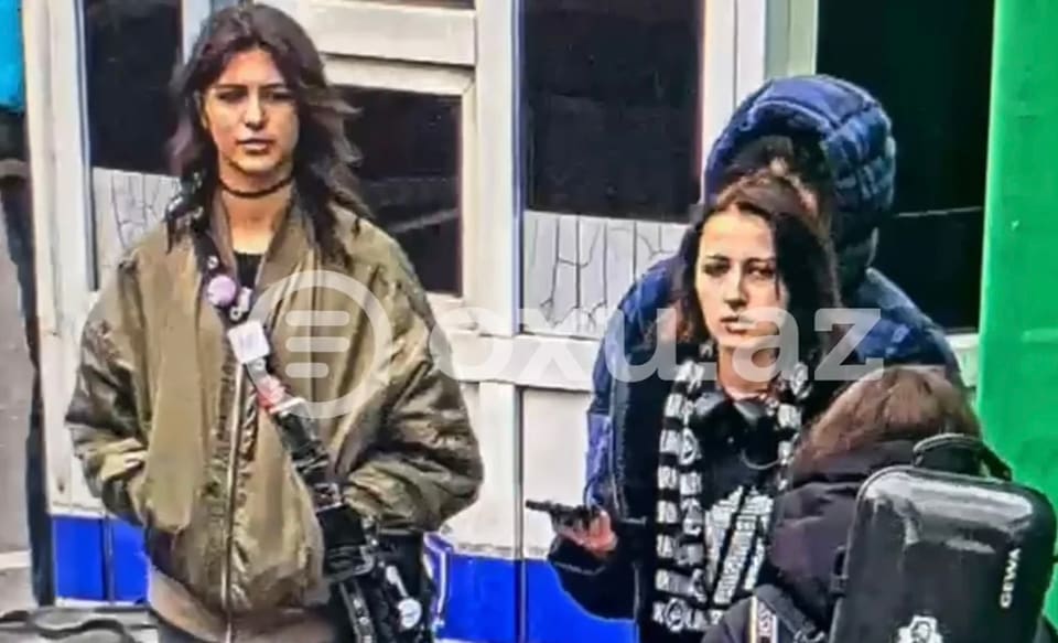 Nizami Kino Mərkəzinin divarlarına cızma-qara edilməsinin görüntüləri yayılıb