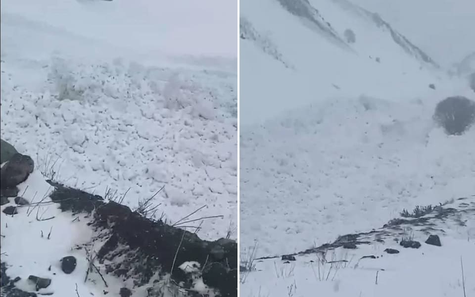 Toğanalı–Kəlbəcər–İstisu yolunda qar uçqunu baş verib, hərəkət məhdudlaşdırılıb