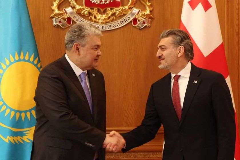 Gürcüstan Prezidenti Qazaxıstan XİN başçısı ilə  tərəfdaşlıq münasibətlərini nəzərdən keçirib
