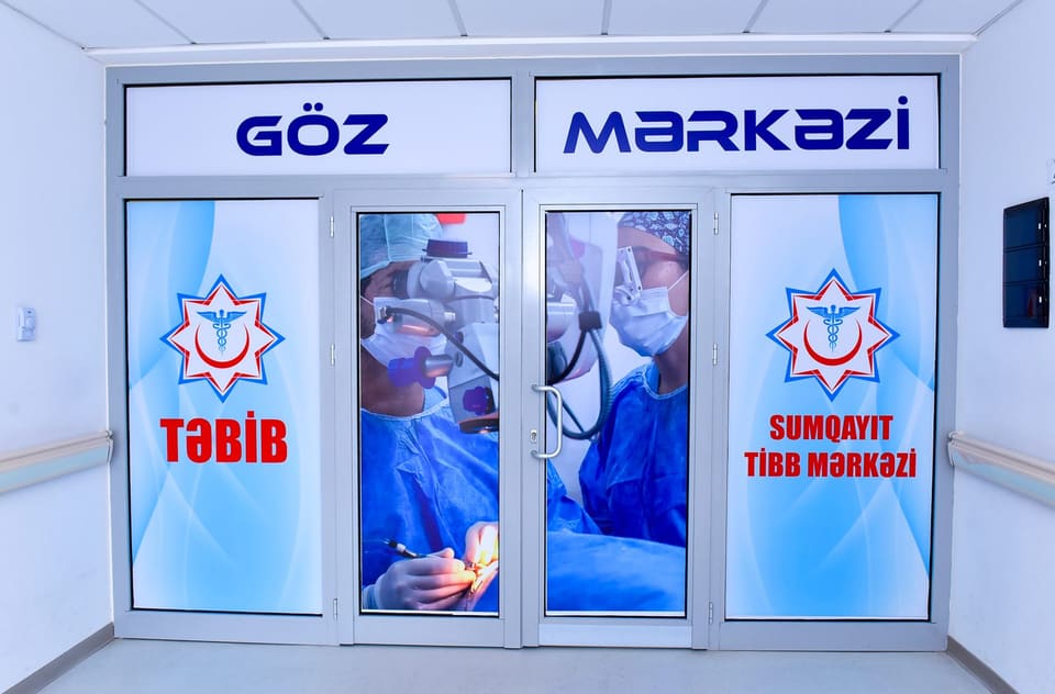 Sumqayıtda Göz Mərkəzinin açılışı olub