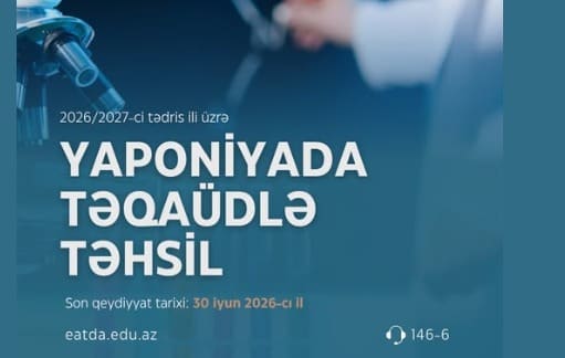 Yaponiyada tədqiqatçılar üçün təqaüd proqramı elan edilib