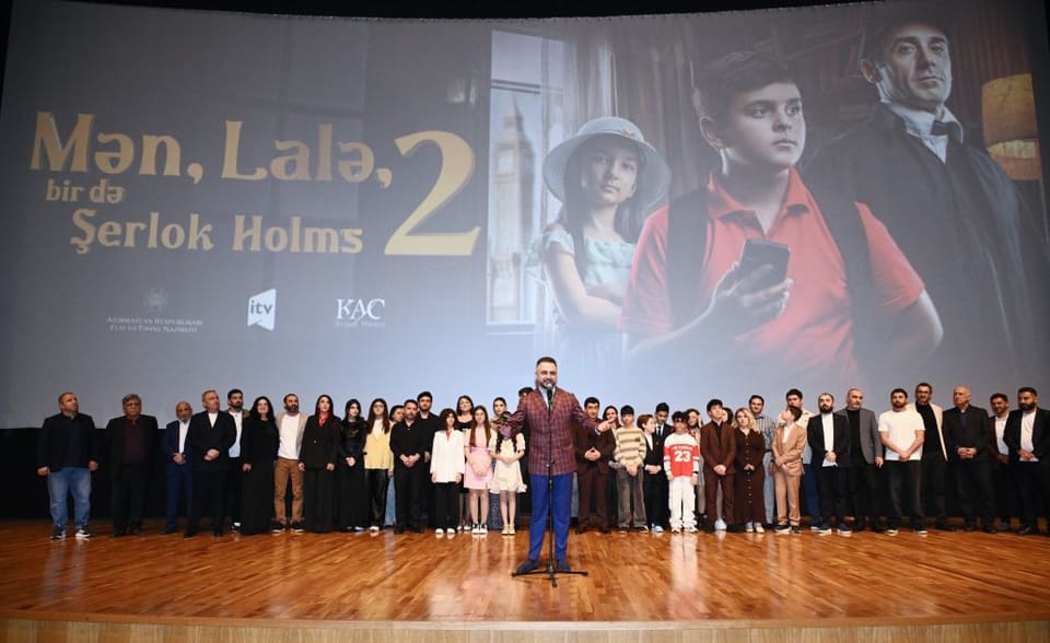 “Mən, Lalə, bir də Şerlok Holms”un ikinci mövsümünün təqdimatı keçirilib