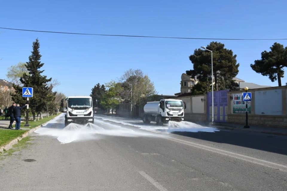 Bakıda geniş miqyaslı təmizlik iməciliyi keçirilib