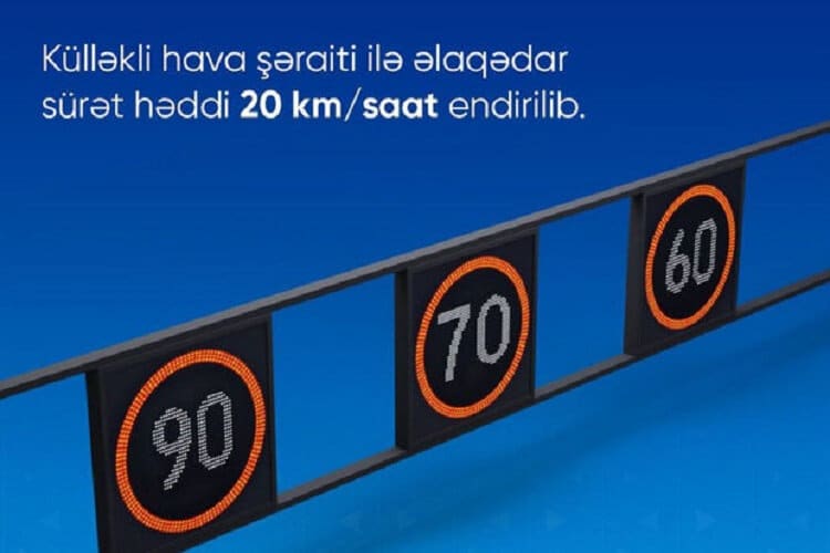  Zığ dairəsi-Hava Limanı yolunda  sürət həddi əvvəlki vəziyyətinə qaytarılıb -YENİLƏNİB