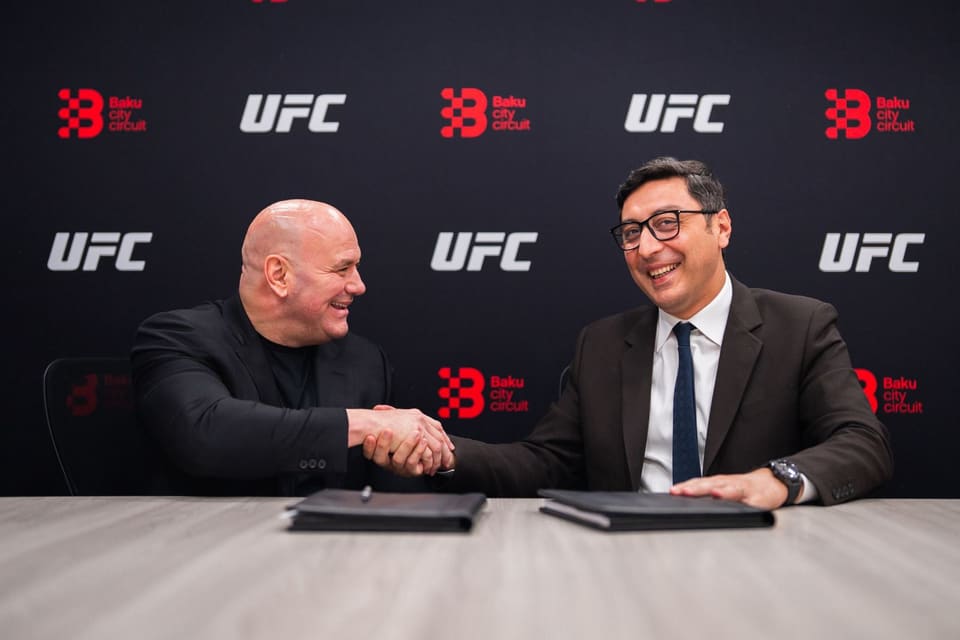 Bakı 2028-ci ilədək UFC turnirinə ev sahibliyi edəcək