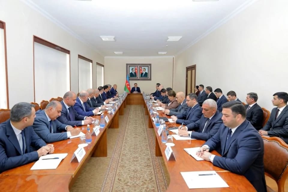 Naxçıvan Muxtar Respublikasının Nazirlər Kabinetində müşavirə keçirilib