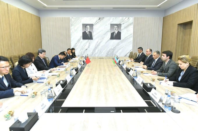 Azərbaycan Çin ilə logistika və texnologiya sahələrində əməkdaşlığı müzakirə edib