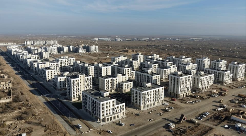 Ağdam şəhərinə növbəti köç karvanı yola salınıb 