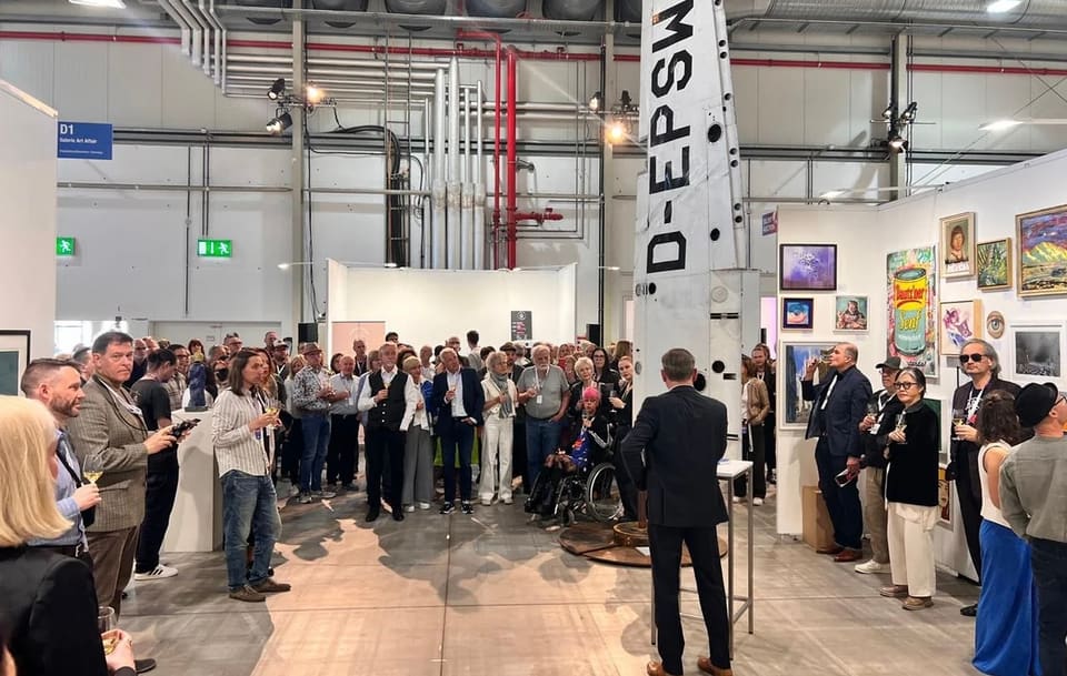 Discovery Art Fair sərgisində Azərbaycan uğurla təmsil olunur - FOTOLAR