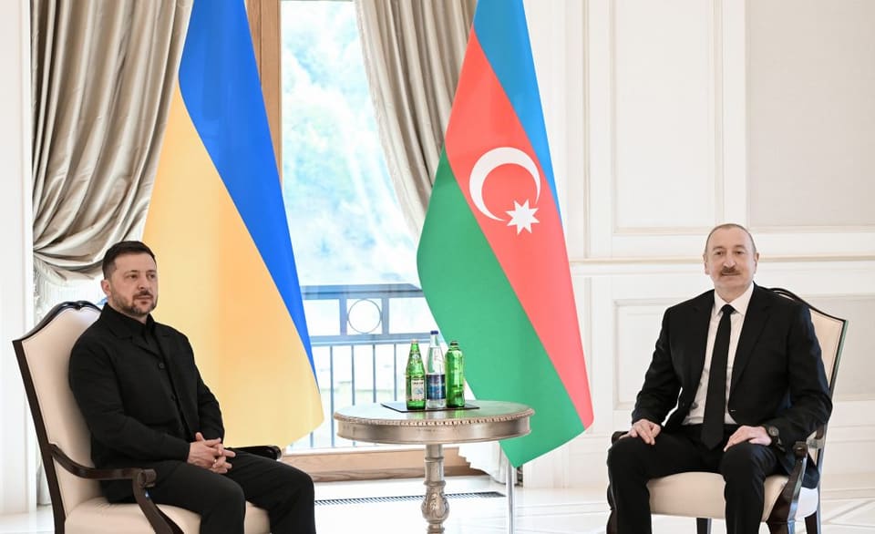 İlham Əliyev: Ukrayna ilə əməkdaşlığımızın çox güclü siyasi təməli var