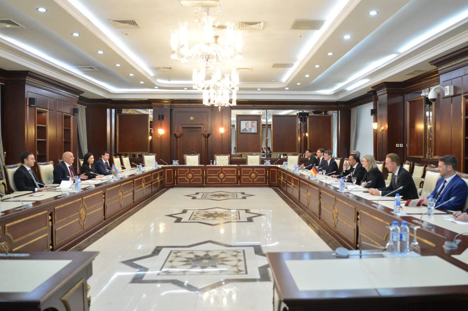 Almaniya Bundestaqının nümayəndə heyəti Milli Məclisdə olub
