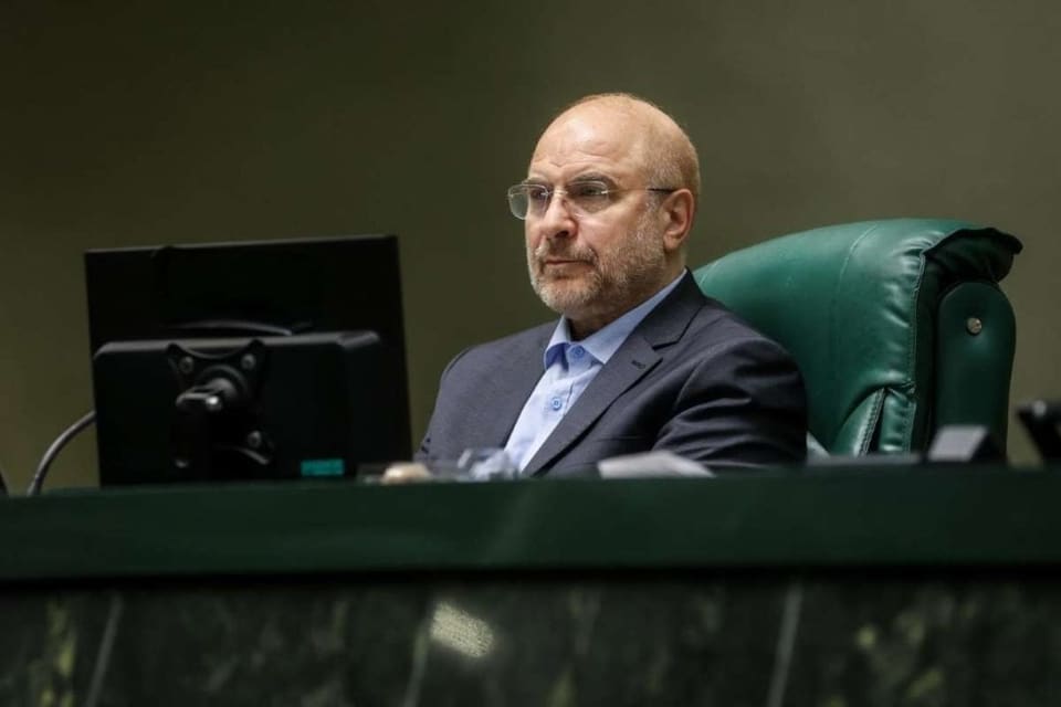 Qalibaf: Tramp dəniz blokadası ilə İranın təslim olmasını istəyir