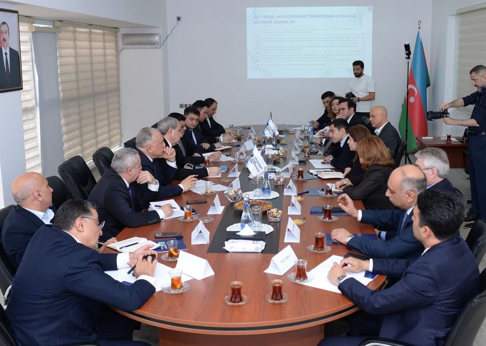 “SABAH.city” innovasiya şəhərciyində ali təhsil müəssisələri üçün yaradılacaq imkanlar müzakirə edilib