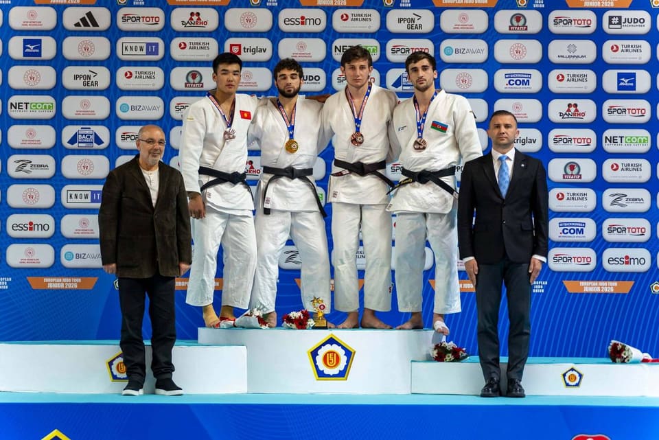 Azərbaycan cüdoçuları Avropa Kubokunu 7 medalla başa vurdular
