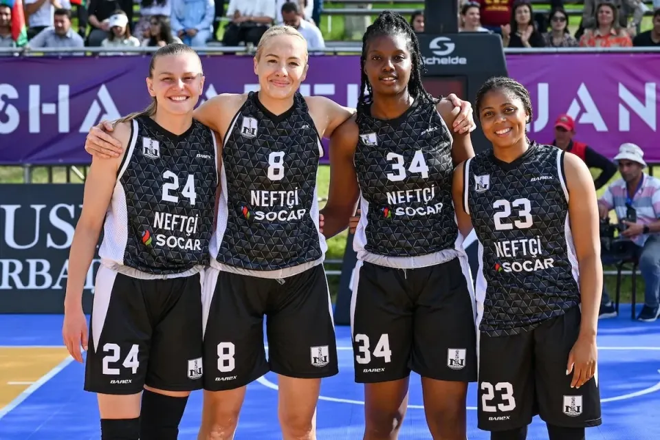"Neftçi" 3x3 qadın basketbol komandası Dünya Seriyasında yarımfinalda ABŞ-yə məğlub oldu