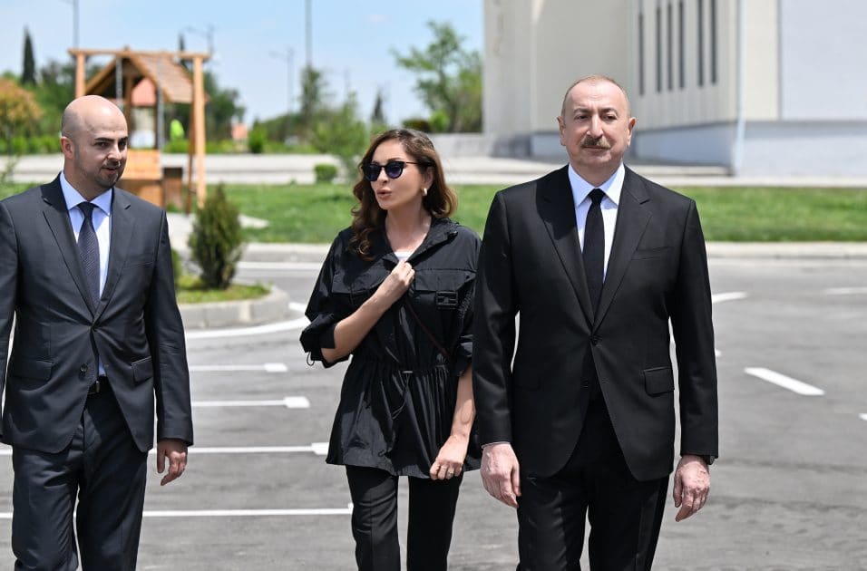  İlham Əliyev və birinci xanım Mehriban Əliyeva Cəbrayıla səfər ediblər - YENİLƏNİB