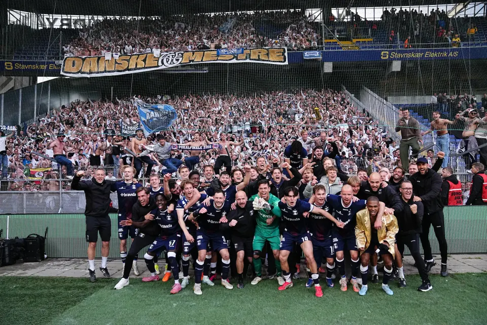 "Orhus" 40 il sonra Danimarka çempionu oldu 