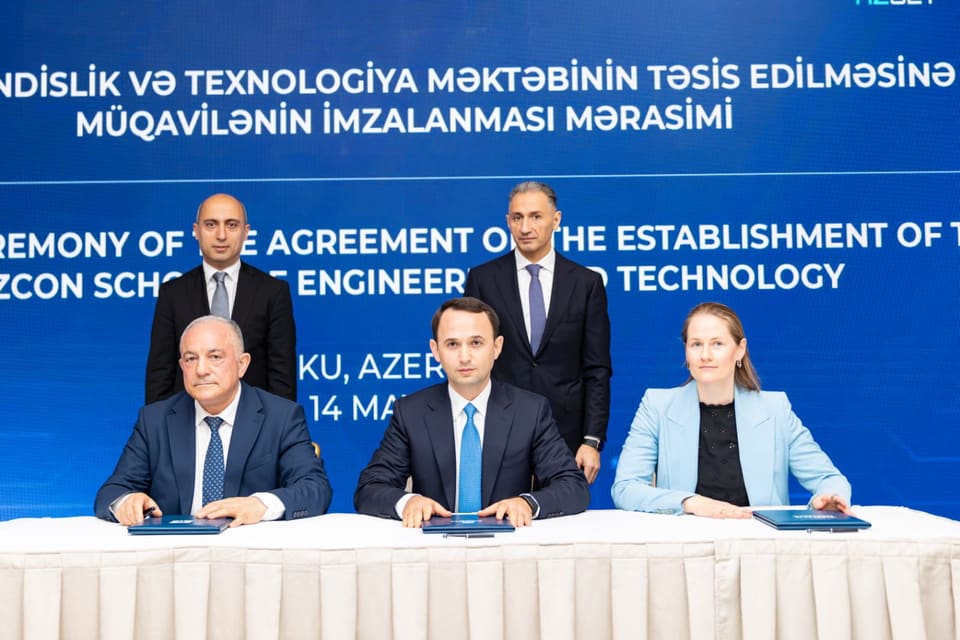 AZCON Mühəndislik və Texnologiya Məktəbi yaradılır