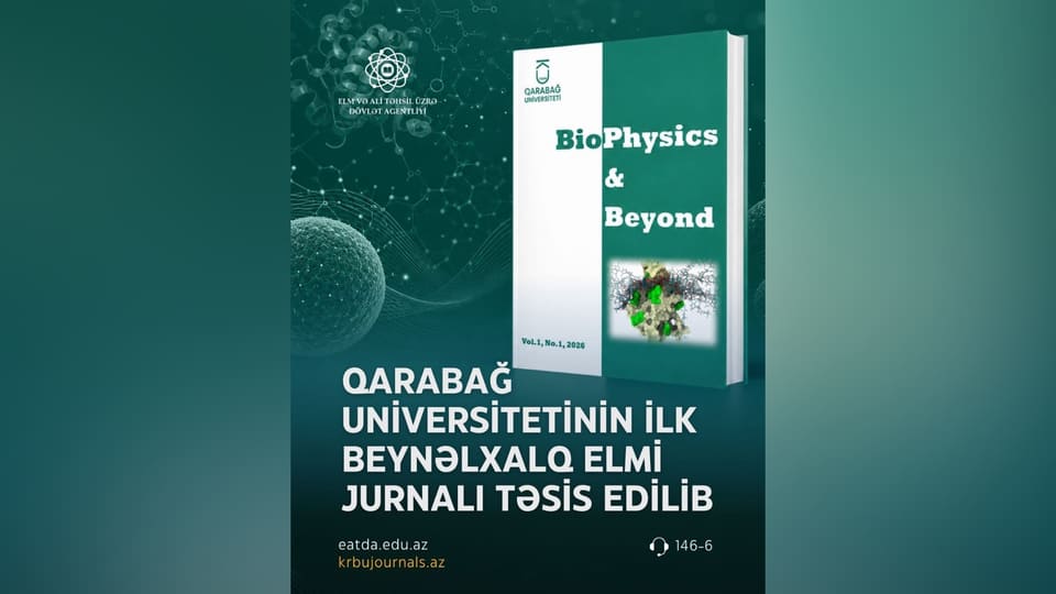Qarabağ Universitetinin ilk beynəlxalq elmi jurnalı təsis edilib