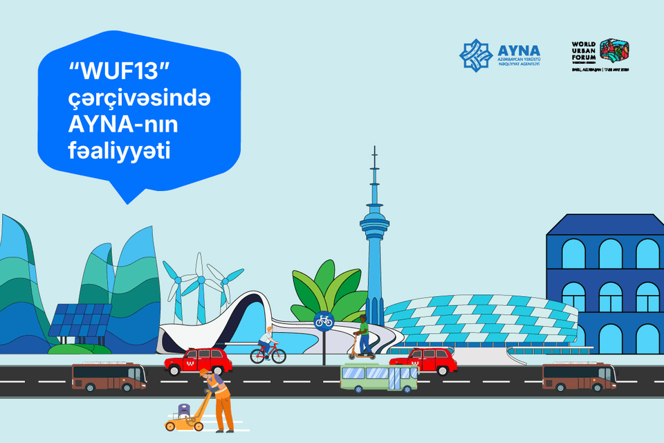 WUF13-ə hazırlıq dövründə və forumun keçiriləcəyi müddətdə AYNA-nın fəaliyyəti açıqlanıb 