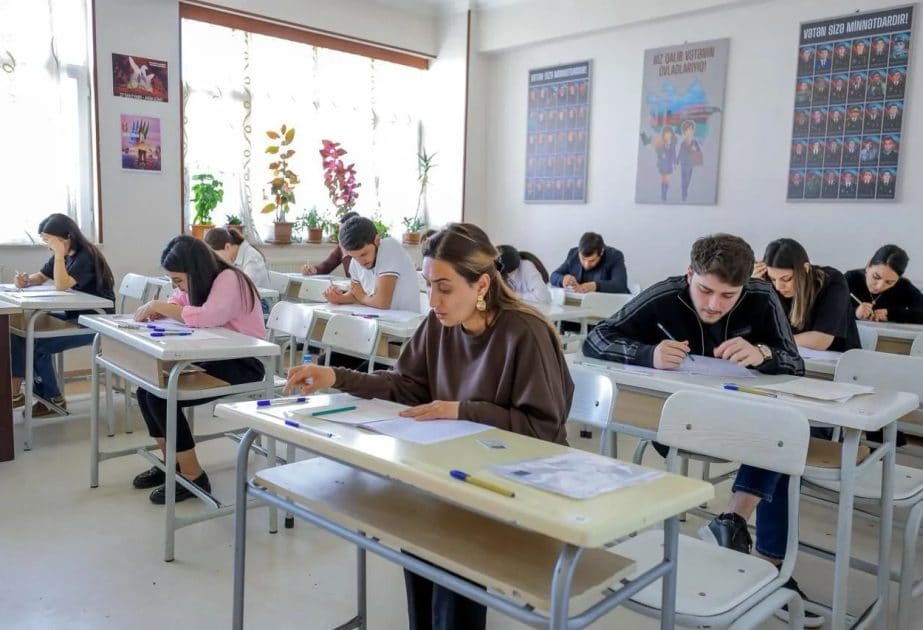 Magistraturaya qəbul imtahanı keçirilib