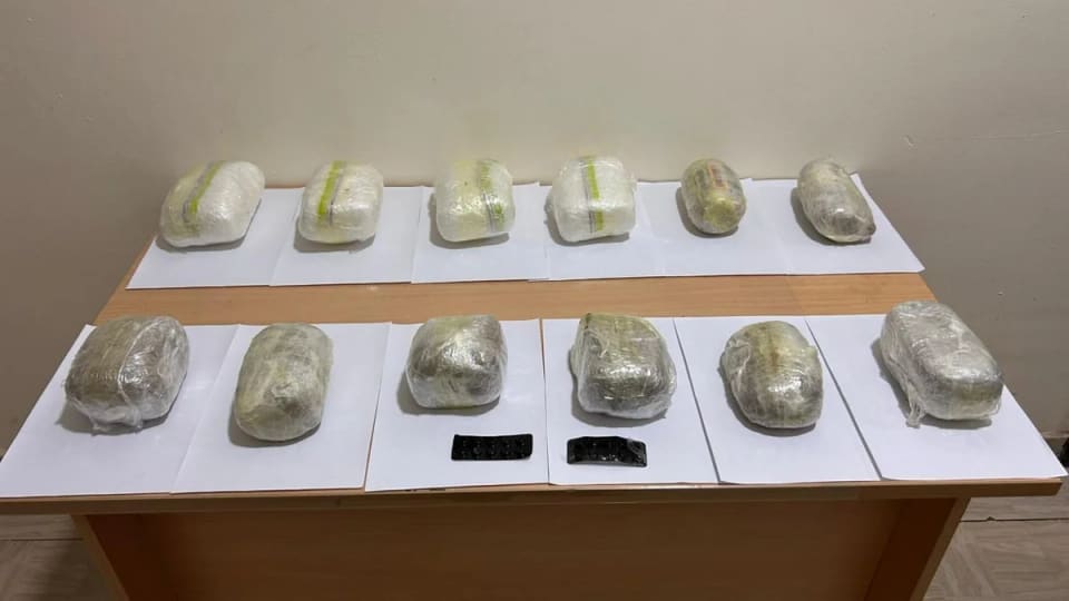 Külli miqdarda narkotik vasitənin İrandan Azərbaycana keçirilməsinin qarşısı alınıb