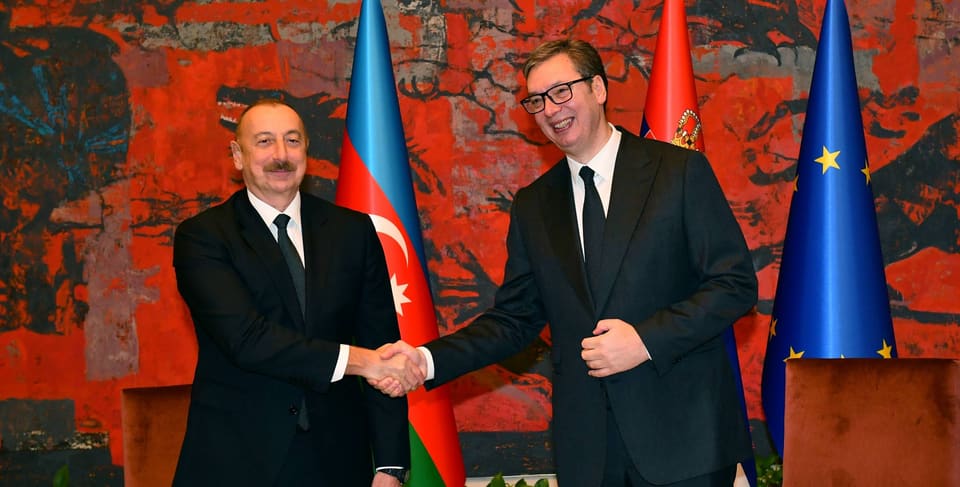 Aleksandar Vuçiç: Serbiya Azərbaycanın suverenliyinə və ərazi bütövlüyünə hörmət etməyə tam şəkildə sadiq qalır