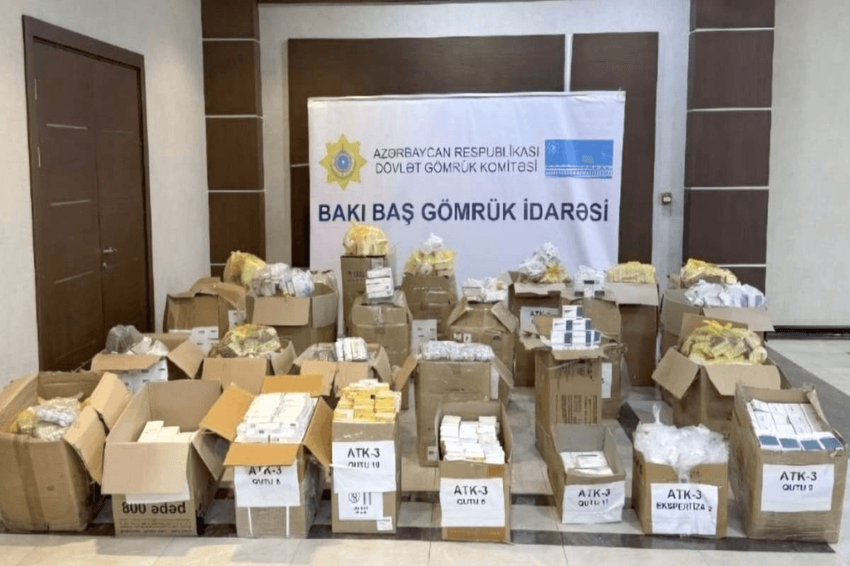 Sumqayıtda külli miqdarda qanunsuz dərman vasitəsi aşkarlanıb