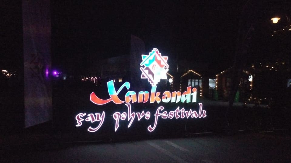 Xankəndidə keçirilən çay və qəhvə festivalı atəşfəşanlıqla başa çatıb