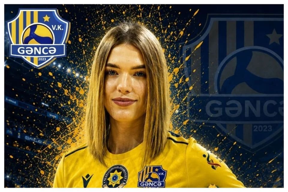 "Gəncə" ukraynalı voleybolçu ilə gücləndi 
