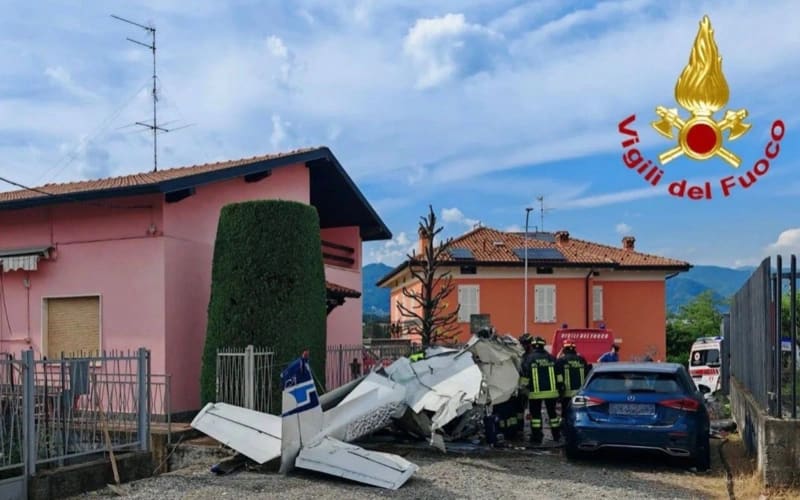 İtaliyada təlim təyyarəsinin qəzaya uğraması nəticəsində pilot həlak olub 