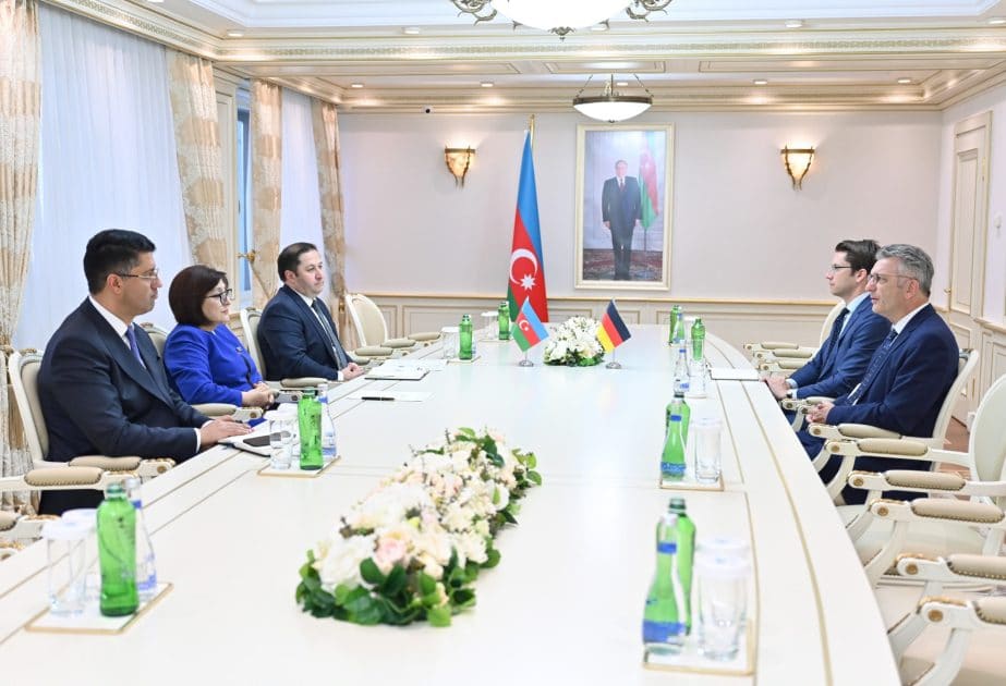 Azərbaycan-Almaniya parlamentlərarası münasibətləri və sülh prosesi müzakirə olunub
